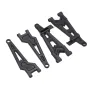 4PCS HBX 2996A 1/10 RC Car Parts Suspension Upper Lower Arm Left Right Front/Rear Vehicles Models Spare Accessories T2006T/T2007