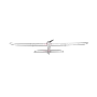 VolantexRC PhoenixS 742-7 4 Kanal 1600mm Kanat Açıklığı EPO RC Uçak Akışkan ABS Plastik Gövde KIT/PNP