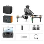 WLRC V196 PRO WiFi FPV with HD Dual Camera Servo Gimbal 360° Intelligent Obstacle Avoidance Optical Flow Positioning Brushless RC Drone Quadcopter RTF