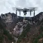 Trem de pouso estendido com mola, amortecedor de impacto, tripé com luz LED de preenchimento noturno para drone quadricóptero SJRC F11 / F11S 4K PRO RC