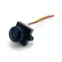 Transmissor AV sem fio ajustável EWRF 5.8 GHz 48 canais 1000 mW com microfone embutido e câmera FPV analógica Starlight CMOS 1000 TVL PAL/NTSC para drone de corrida RC