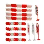LDARC X43 V64 1/43 1/64 1/72 Mini Drift RC Car Parts Road Cone Indicator Street Sign Decoration Set Vehicles Models Spare Accessories SK177