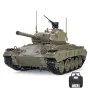 Tongde Model Chaffee M24 RTR 1/16 2.4G RC Battle Tank Smoke Sound Shooting LED Light Simulated Vehicles Model RTR Toys