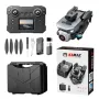 XKJ K6 MAX WiFi FPV with LCD Screen Controller HD Dual Camera Servo Gimbal 360° Obstacle Avoidance Brushless Foldable RC Drone Quadcopter RTF