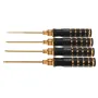 4Pcs 1.5/2.0/2.5/3.0mm Titanium Alloy Hex Screwdriver Tool Kit for RC FPV Drone