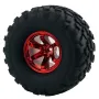 4Pcs Austar Wheel Tires Plastic Wheel Rims for 1/10 RC Crawler HSP HPI Car Parts