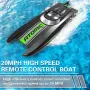 Volantexrc 2.4G 2CH 795-5 ATOMIC XS Mini RC Boat 30km/h Tahan Air Kendaraan Berpendingin Air Model RTR Kolam LakesToys