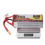 ZOP Power 22.2V 3700mAh 100C 6S Lipo Battery XT60 Plug for for FPV RC Drone