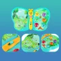 Multifunctional Electric Interactive Musical Moth Toddlers Baby Educational Sound and Light Children's Early Education Toy