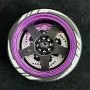 LJF RC Transmitter Metal Steering Wheel Handwheel for LDARC CT01 X43 V64 M58 Remote Controller Upgrade Part