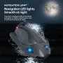 JJRC FY011 2.4G 35km/h RC Perahu Jet Pump Kapal Kendaraan Tahan Air Model Terbalik Reset Lampu LED Pendingin Air Kecepatan Tinggi Mainan Remote Control