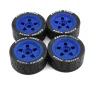 4PCS Off Road Tires Wheel 17mm Hex Hubs for 1/7 RC Racing Car Arrma Infraction Felony ZD KM RC Car Parts