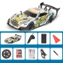1/14 2.4G 4WD Drift RC Araba Yüksek Hızlı LED Işık Yol Yarışı Uzaktan Kumandalı Araçlar Modelleri Çok Oyunculu Yarışma Oyuncakları