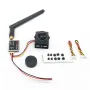 Upgraded EWRF TS5823 Pro 5.8GHz 40CH 600mW FPV Transmitter VTX With CMOS 1200TVL Camera For RC Drone