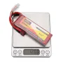 ZOP Power 7.4V 2200mAh 45C 2S LiPo Battery T Plug for Wltoys 124016 124017 RC Car