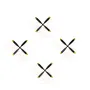 4pcs VolantexRC 768-1 Mustang P-51D Warbird RC Aiprlane Spare Part 4-Blade 3.0mm Propeller