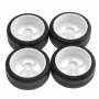 RS 12mm Hex RC Car Wheel Tires for 1/10 Tamiya TT02 XV01 HSP Kyosho Wltoys Remote Control Parts