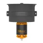 Unit Kipas Saluran 12 Bilah 64mm QX-Motor EDF CW/CCW Dengan Motor Brushless QF2822 2100KV 2300KV 3300KV 4300KV Untuk Pesawat Jet RC