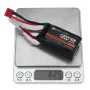 XF POWER 11.1V 1200mAh 25C 3S LiPo Battery T Deans Plug for RC Car