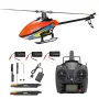 Eachine & YXZNRC F180 V2 6CH 3D6G Sistema Motor de acionamento direto sem escovas duplo Flybarless RC Helicóptero RTF compatível com FUTABA S-FHSS
