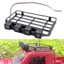 Upgraded Metal Luggage Rack with Light For MN82 1/12 RC Spare Parts