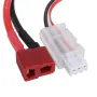 Batterie LiPo XF POWER 7,4 V 1800 mAh 120 C 2S avec prise T Deans pour drone RC