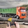 Huina 1312 1/18 2.4G 9CH Wireless RC Car Half Alloy Transport Truck Vehicle Models RTR for Children Toys