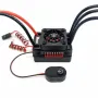 Melepasi Roket Hobi V2 Kalis Air 60A ESC Tanpa Brushless untuk Bahagian Model Kenderaan Kereta RC 1/10