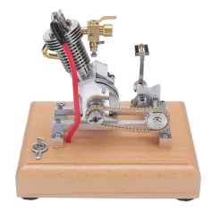 Banggood H09 Mini Hoglet CNC Single Cylinder Engine Metal Model Kids Children Science Discovery Toys