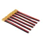 3Pairs XT60 Male Plug 12AWG 12cm Silicone Cable Wire