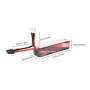 2PCS BETAFPV LAVA 2S/3S/4S 550mAh 75C Battery XT30 for Meteor85/Pavo Pico/Pavo20/Pico FPV Racing Drone