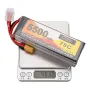 ZOP Power 14.8V 5500mAh 75C 4S LiPo Battery XT60 Plug for RC Drone