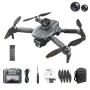 FUNSKY B8S GPS 5G WiFi FPV with 5.9inch LCD Screen Controller 720P HD Dual Camera Servo Gimbal 360° Obstacle Avoidance Brushless Foldable RC Drone Quadcopter RTF