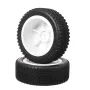 2PCS Wltoys 124019 1/12 RC Car Spare Front/Rear Tires Wheels 1826 1827 Vehicles Model Parts
