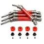 Upgraded Metal Front Rear CVD Drive Shaft w/ Hex Adapter for SLASH 4x4 Huan QI 727 1/10 RC Cars Vehicles Models Parts
