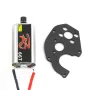 Upgraded Parts for 1/24 Axial SCX24 90081 C10 High Torque 050 66T Brushed Motor Mount Seat ESC RC Car Vehicles Model