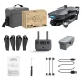 KFPLAN KF101 MAX-S GPS 3KM Ripetitore FPV digitale con telecamera 4K HD ESC reale Gimbal EIS a 3 assi Posizionamento del flusso ottico Drone RC pieghevole senza spazzole Quadricottero RTF