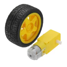 XIAO R DC Single Aixs 1:48 Gear Motor RC Models Gear Motor With 65MM Wheel
