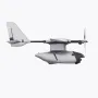 HAOHAN Firefly Modular & Multi-Mount FPV Patrol Drone Support VTOL 1080mm Wingspan EPP RC Airplane PNP / SEMI Version