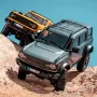 FMS EazyRC for BRONX RTR 1/18 2.4G 4WD RC Car 4x4 Off Road Climbing Truck Rock Crawler LED Lights Mini Simulation Vehicle Electric Remote Control Model Kids Adult Toys