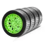 4 stuks wielnaafrubbers voor 1/8 ARRMA 1/7 Infraction 6S F1 Limitless RC-automodellen en onderdelen
