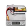 ZOP Power 7.4V 1500mAh 40C 2S Lipo Battery XT60 Plug