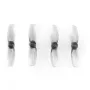 2 Pairs HQprop Micro Whoop 31MM 1mm Hole 2-blade Grey CW CCW Poly Carbonate Propeller for FPV Racing Drone