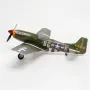 Avion de chasse télécommandé MinimumRC P51 Mustang d'une envergure de 420 mm avec train d'atterrissage rétractable et moteur