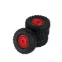 4PCS LDRC P06 1201 WPL C34 C44 MN D90 D99 1/12 1/16 RC Car Upgraded Soft Vacuum Tires Wheels Climbing Crawler Vehicles Models Spare Parts L0001