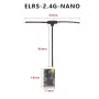 Cooai ExpressLRS ELRS 2.4GHz/915MHz Nano-mottagare T-antenn för Jumper T-Pro Radiomaster TX16S-sändare FPV RC Racing Drönare Flygplanstillbehör