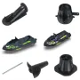UDIRC UDI023/UDI023PRO INKFISH RC Boat Parts for Turbojet Main Part/Tail Rudder/Propeller/Drive Shaft Vehicles Models Accessories