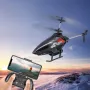 4DRC M6 2.4G 3.5CH 4K HD Doppia Telecamera Elicottero RC RTF per Principianti con Fotografia Aerea per Evitare Ostacoli