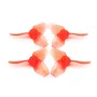 4 pares / 8 pares de hélices EMAX Tinyhawk Nanoscout de 31 mm e 3 pás para drone de corrida analógico Whoop FPV de 65 mm 1S