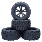 4PCS ZD Racing 1/10 Truck Universal Wheel Tire for HPI HSP Savage XS TM Flux RC Car Parts